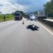 Motociclista morre após atropelar cachorro na Via Dutra