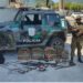 Polícia apreende armadilhas utilizadas para caça de animais, armas de fogo e pássaros silvestres, em Angra
