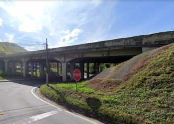 Colisão entre carro e ônibus deixa ferido em Barra Mansa
