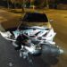 Colisão entre carro e moto deixam dois feridos em Volta Redonda