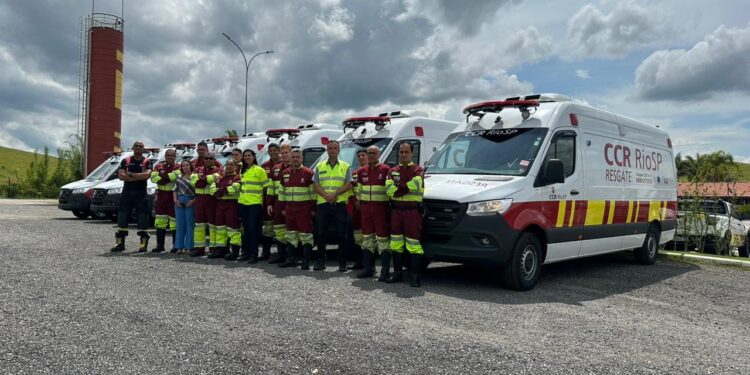 Concessionária responsável pela Via Dutra renova frota de veículos de resgate