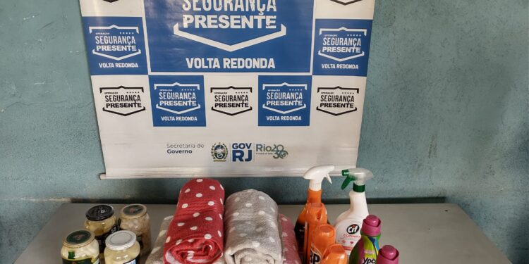 Segurança Presente prende homem por furto em loja de Volta Redonda