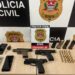 Trio de Resende ligado à facção criminosa do Rio é preso em flagrante no interior de São Paulo