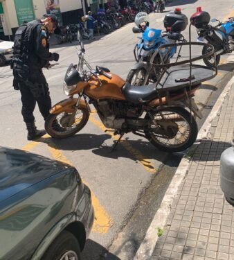 Motos são alvos da Operação Choque de Ordem em Barra Mansa