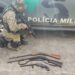 Homem é detido com duas espingardas e uma garrucha de fabricação caseira em Valença