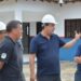 Luciano Vidal vistoria obras do cinema, escola técnica e poliesportivo em Paraty