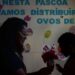 Crianças do Lar Acolhedor de BM recebem doações de ovos de Páscoa