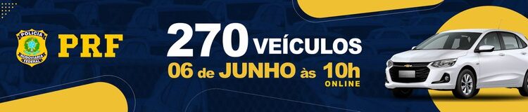 Polícia Rodoviária Federal realiza leilão de 270 veículos no Rio de Janeiro