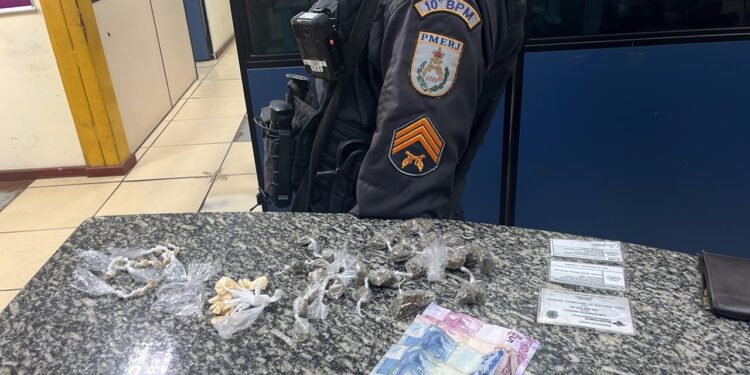 Homem é preso com cocaína e maconha em Barra do Piraí&nbsp;