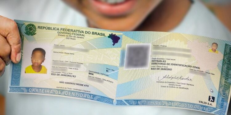Detran.RJ emite nova Carteira de Identidade para crianças e jovens de até 18 anos