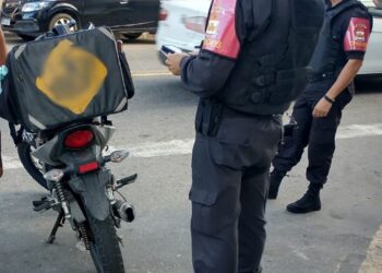 Forças de Segurança identificam motos irregulares em Volta Redonda