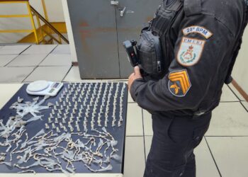 Polícia Militar apreende grande quantidade de drogas em Barra Mansa