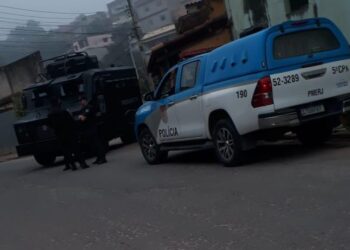 PM usa ‘Caveirão’ durante operação no Getúlio Vargas