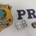 Caminhoneiro é flagrado com “rebite” e maconha na Dutra, em Barra Mansa