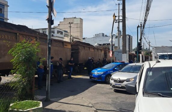 Morre mulher vítima de acidente com trem da MRS, em Barra Mansa