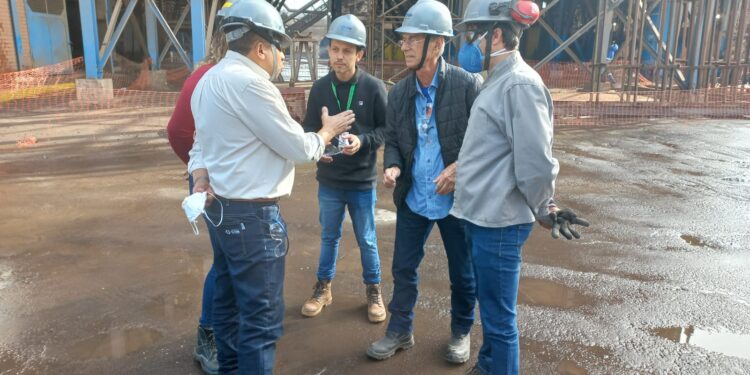 Secretaria de Meio Ambiente da Volta Redonda inspeciona setores produtivos da CSN