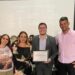 Paola da Pizzaria homenageia reitor do Instituto Federal do Rio de Janeiro-IFRJ