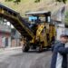Drable e Furlani acompanham obras de asfaltamento no bairro Km4