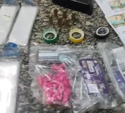 Polícia Militar apreende munição e material para endolação de drogas em Paraty