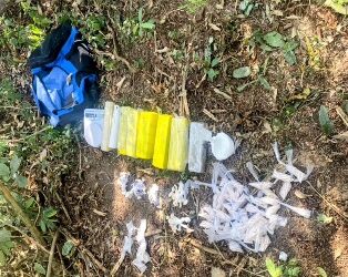 Policiais apreendem mais de 4 quilos de erva prensada em Resende