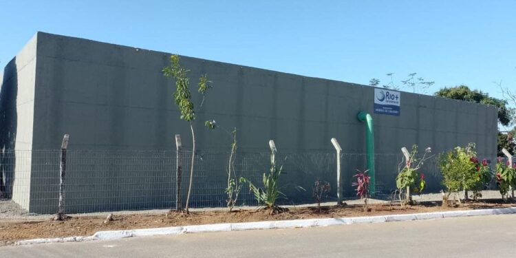 Rio+Saneamento recupera e coloca em operação reservatório de um milhão de litros de água em Pinheiral