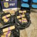 PRF apreende 124 tabletes de maconha na Dutra, em Piraí