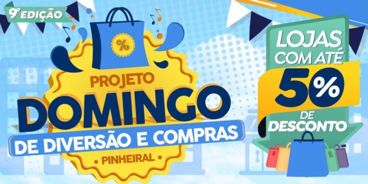 Pinheiral promove Domingo de Diversão e Compras em agosto