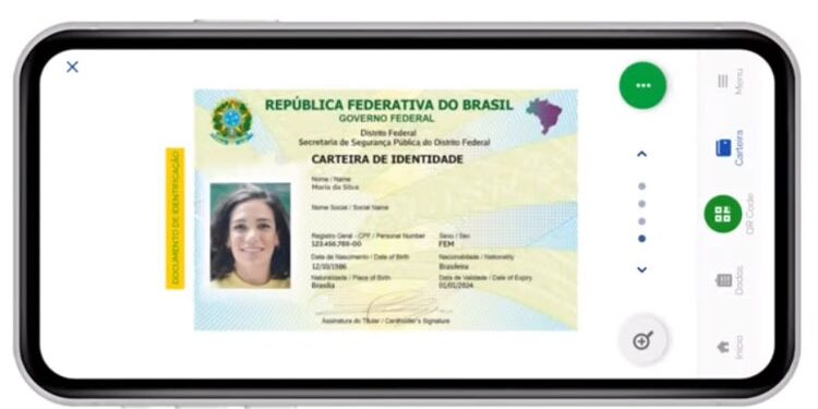 Nova Carteira de Identidade Nacional ganha versão digital para celular