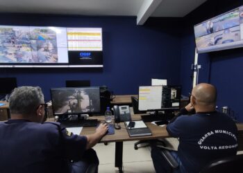 Volta Redonda avança na segurança pública com o auxílio de 700 câmeras de monitoramento