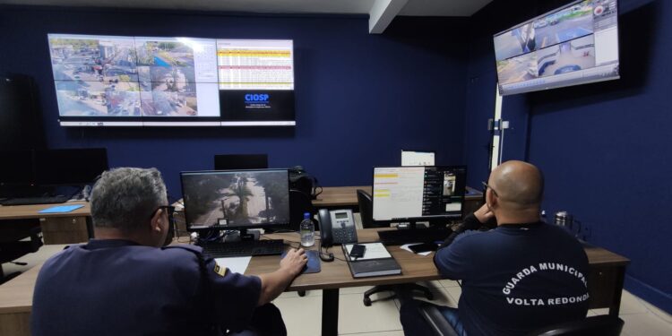 Volta Redonda avança na segurança pública com o auxílio de 700 câmeras de monitoramento