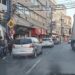 Van colide com carro de passeio no Centro de Barra Mansa