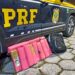 PRF apreende 10 quilos de maconha na Dutra, em Piraí