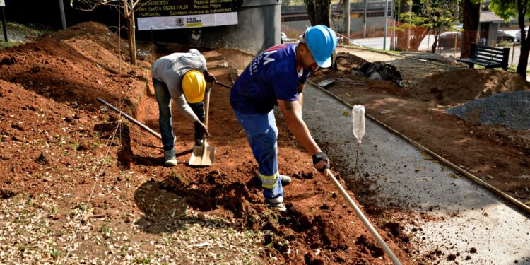 Prefeitura de Volta Redonda constrói novo espaço do Corredor Cultural Urbano
