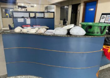 Polícia Militar apreende grande quantidade de drogas no Água Santa, em Angra dos Reis