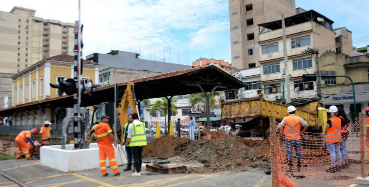 Pátio de Manobras: Obras estão em fase avançada em Barra Mansa