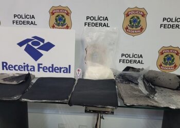 Receita Federal apreende mais de R$ 1 milhão em metanfetamina no Aeroporto do Galeão, no Rio