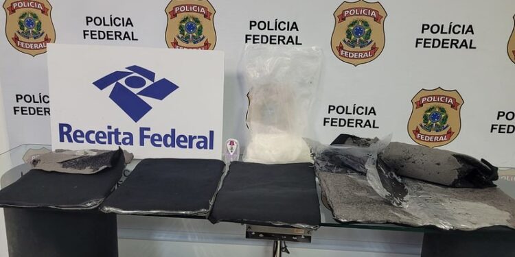 Receita Federal apreende mais de R$ 1 milhão em metanfetamina no Aeroporto do Galeão, no Rio