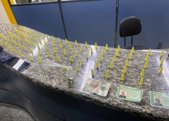 Grupo é preso com drogas e um revólver em Piraí