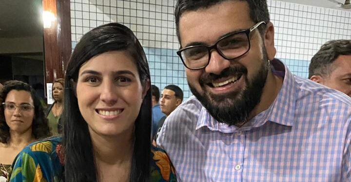 Hálison Vitorino se reúne com deputada da Frente Contra o Aborto