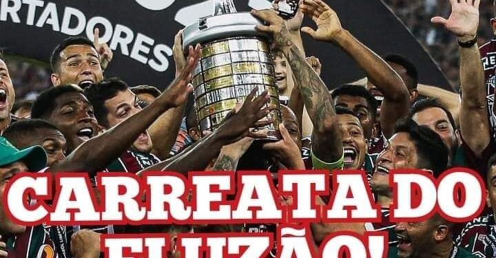 FluVetera&nbsp; de Barra Mansa realiza carreata solidária em comemoração ao título da Libertadores