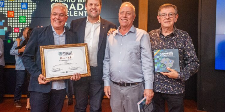 Piraí vence Prêmio Band Cidades Excelentes 2023