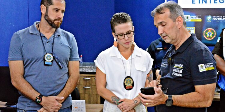 Secretário de Ordem Pública de Volta Redonda recebe nova delegada da Deam-VR