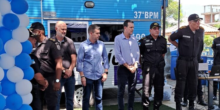 Secretaria de Estado de Polícia Militar inaugura posto do Programa Bairro Presente em Resende