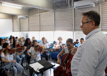 Semana do Músico encanta alunos da Escola Vocacionada em Barra Mansa