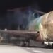 Vândalos ateiam fogo em trem de pouso do Avião do Metaverso, em Barra do Piraí