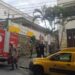 Bombeiros e a PM são acionados após caixa com vidros de lança-perfume estourar nos Correios, em Valença