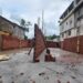 Guarda Ambiental interdita obra irregular às margens do Rio Barra Mansa