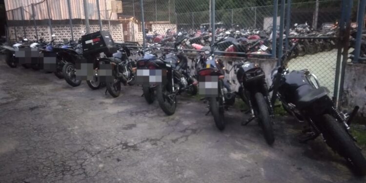 Operações contra ‘rolezinhos’ têm 18 motos apreendidas durante o Ano Novo em Volta Redonda
