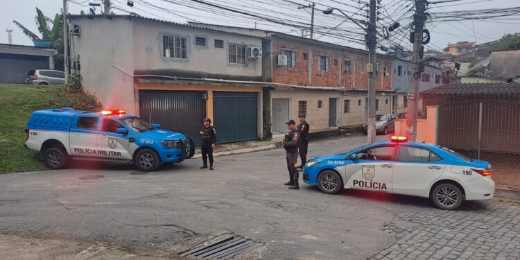 Operação Integrada das polícias Militar e Civil acontece em nove bairros de Vassouras