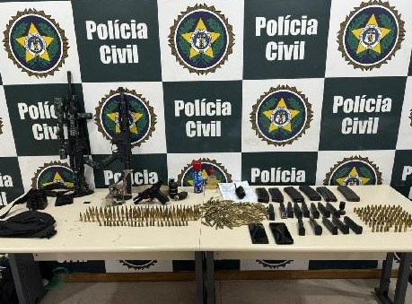 Polícia Civil prende chefes da narcomilícia da Curicica, no Rio de Janeiro
